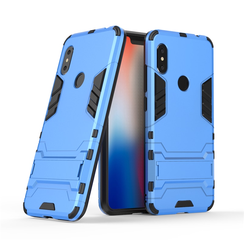 เคส Xiaomi Redmi Note 6 Pro #เคสฝาหลังพลาสติก Cool Guard Plastic TPU Hybrid Protection