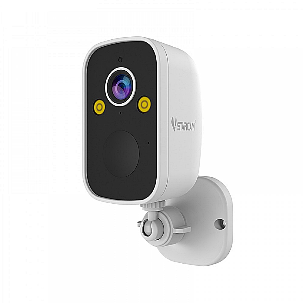 Vstarcam VSTARCAM กล้องวงจรปิดแบบใส่ซิมการ์ด รุ่นBG55 คมชัด3ล้านพิกเซล พลังงานแสงอาทิตย์ไร้สายกลางแจ้งพร้อมแผงโซลาร์เซลล์ ขาว
