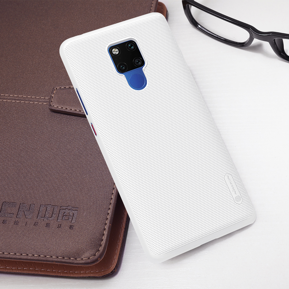 เคส Huawei Mate 20 X #เคสฝาหลังแข็ง NILLKIN แท้รุ่น Super Frosted Shield Hard Cover คุณภาพดี