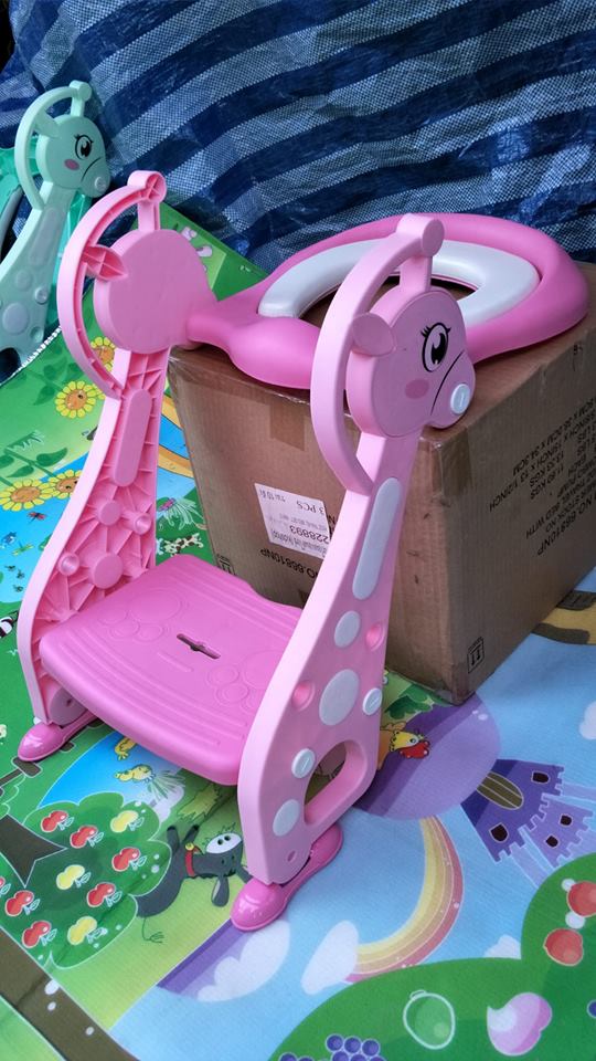 ฝารองชักโครกเด็กยีราฟ