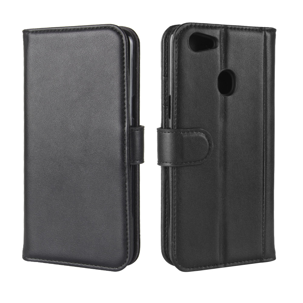 เคส Oppo F5 #เคสสไตล์กระเป๋าสตางค์รูปแบบหนังแท้แยกมีช่องเสียบบัตรเคสคุณภาพดี ราคาเบาๆสบายกระเป๋า