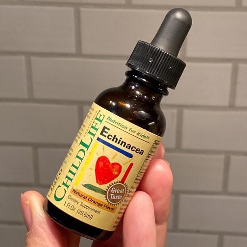ChildLife® Essentials, Echinacea Natural Orange Flavor 29.6mL สมุนไพรเอ็กไคนาเซียสกัด ชนิดน้ำ รสส้ม วิตามินเสริมภูมิ