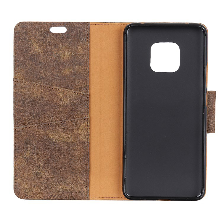 Case Huawei Mate 20 Pro #เคสฝาพับแบบกระเป๋าสตางค์สไตล์วินเทจ Vintage Style Wallet Leather