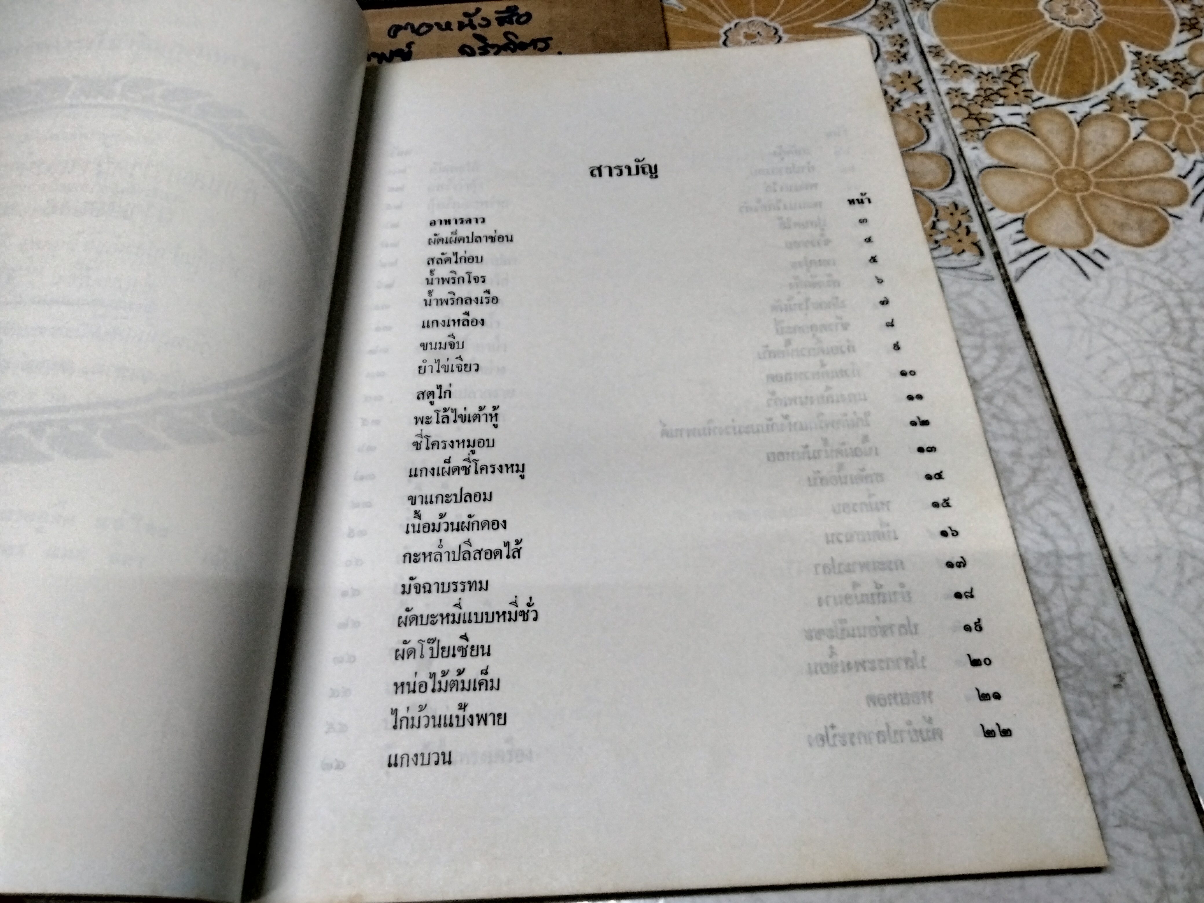 ตำราประกอบอาหาร คาวและหวาน หนังสืออนุสรณ์ในงานบรรจุศพ นางเซี่ยมง้อ แซ่ไหล **สินค้าหมด**