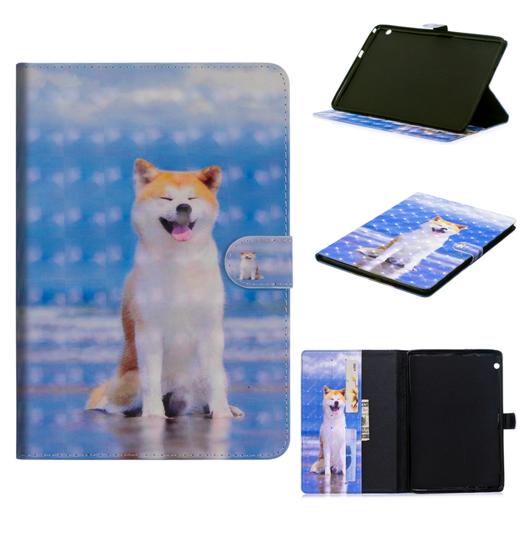 เคส Huawei MediaPad T3 10 #เคสฝาพับหนัง PU พิมพ์ลวดลาย Pattern Printing Wallet Stand