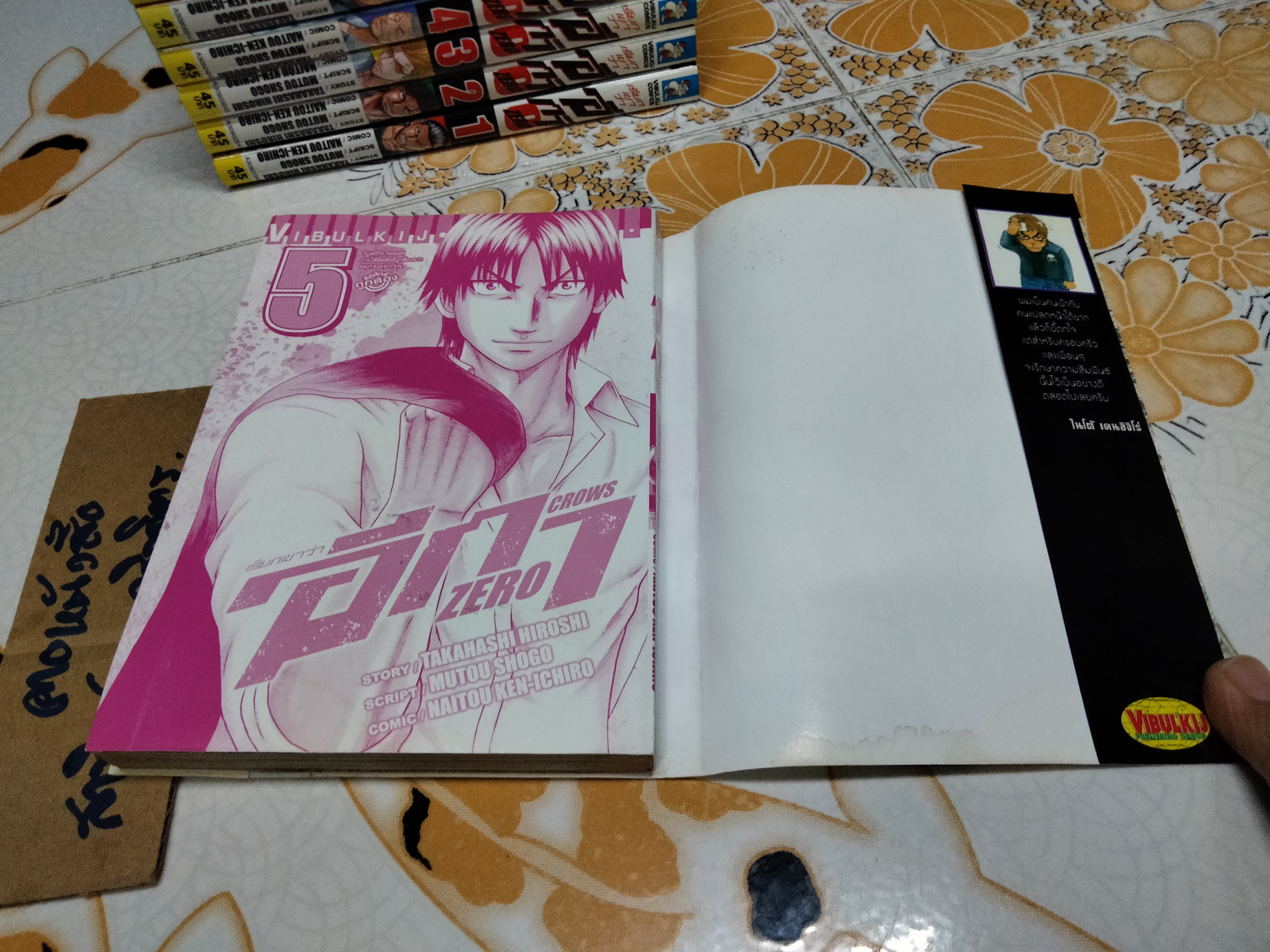 เรียกเขาว่าอีกา CROWS ZERO (9 เล่มจบ) **สินค้าหมด**