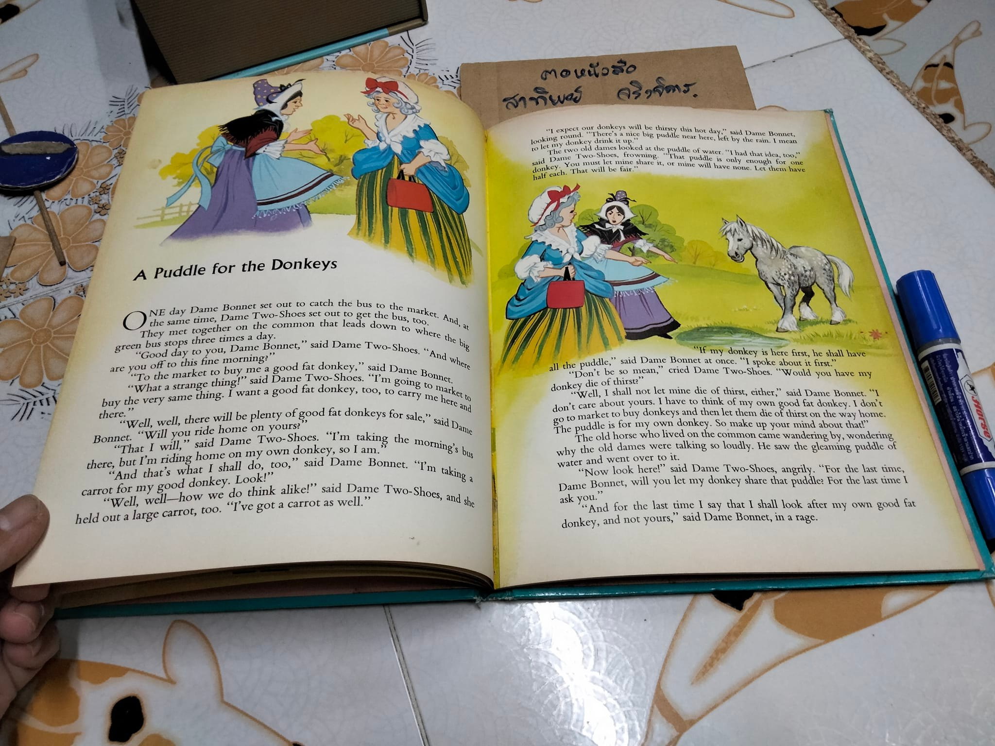The story that came true and other stories by Enid Blyton's , DEAN & SON, LTD. 1976 **สินค้าหมด**