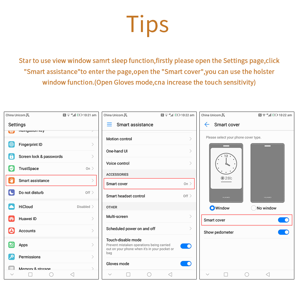 Case Huawei P10 plus เคสฝาพับ NILLKIN มีช่องวิว Qin Series View Window Awakening Smart Leather
