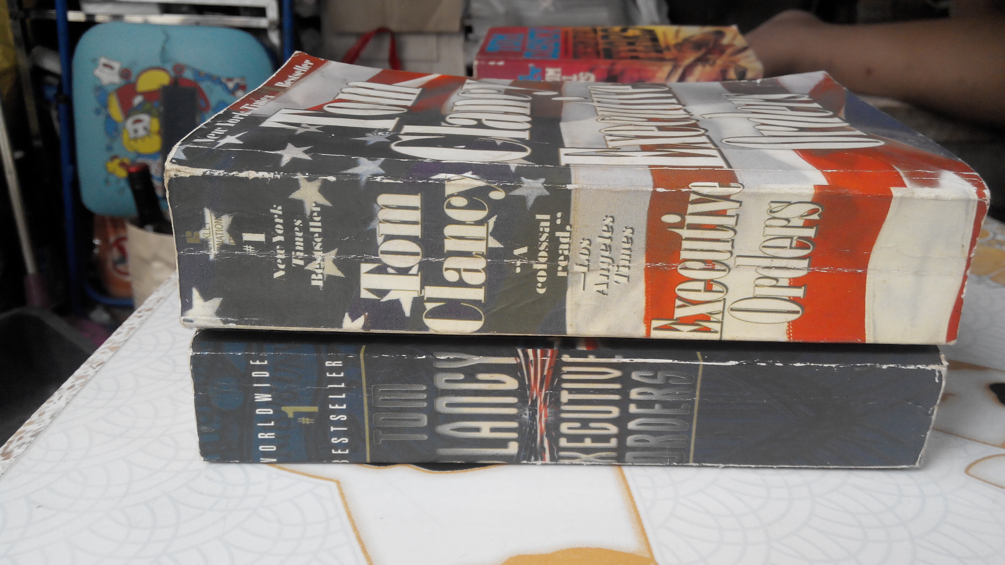 ขย้ำพยัคฆราช (EXECUTIVE ORDERS) - TOM CLANCY ภาษาไทย (2 เล่มจบ) **สินค้าหมด**