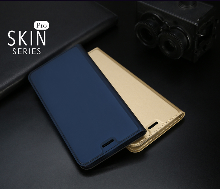 Case Huawei Honor 7C / Y7 Prime (2018) / Enjoy 8 #เคสฝาพับ DUX DUCIS Skin Pro Series คุณภาพดีราคาถูก