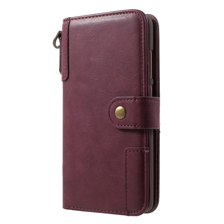 Case Huawei Mate 20 #เคสฝาพับแบบกระเป๋าสตางค์ Cowhide Leather Stand Wallet Stan
