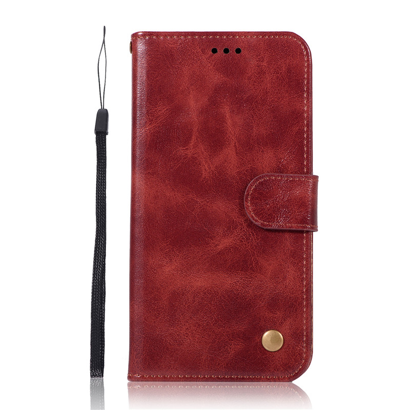 เคส OnePlus 6 #เคสฝาพับพรีเมี่ยมแบบกระเป๋าสตางค์ หนัง PU Vintage