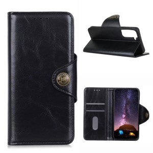 Case Samsung Galaxy S21#เคสฝาพับแบบกระเป๋าสตางค์หนัง PU Textured PU Leather Wallet