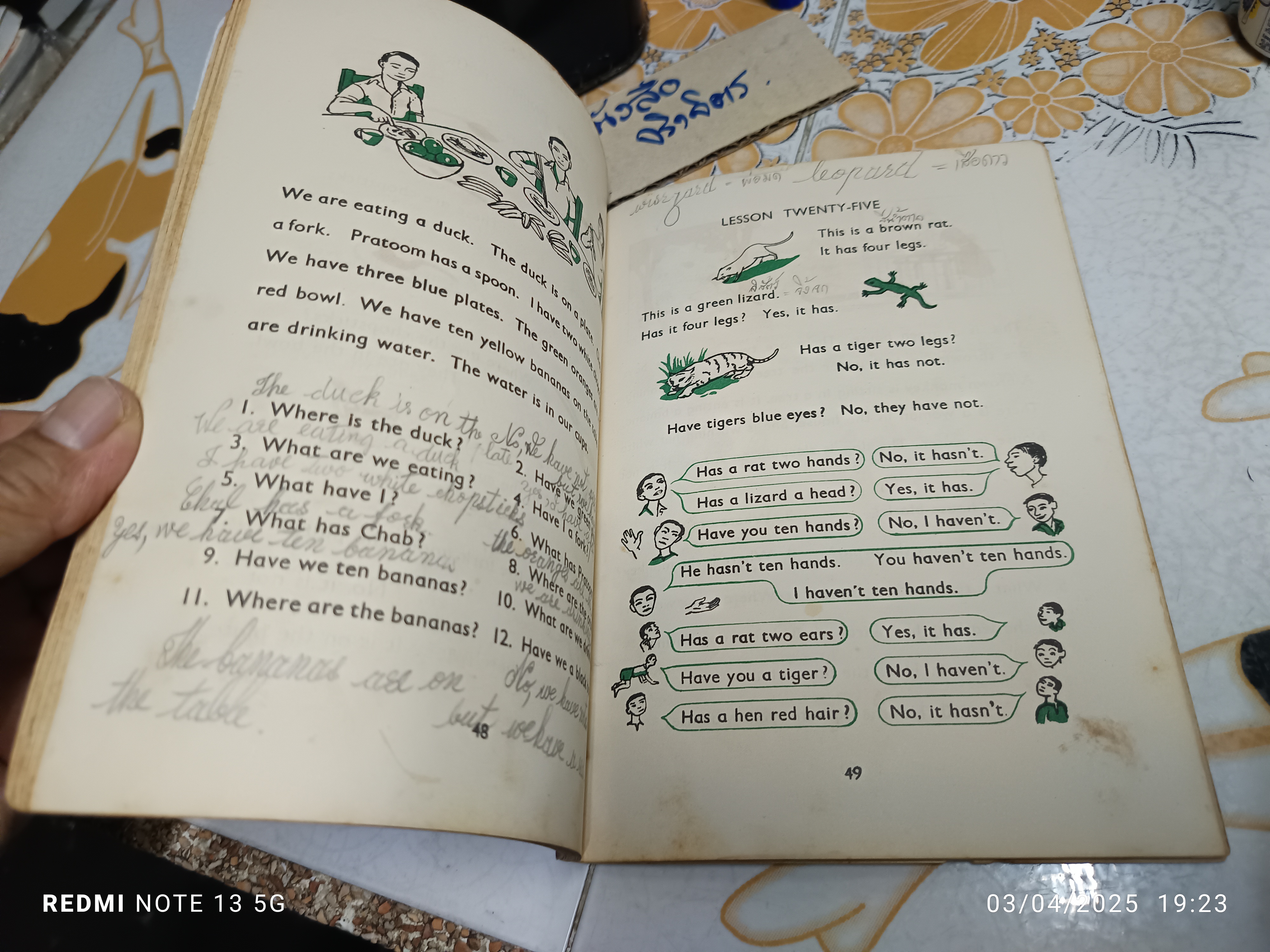 THE OXFORD ENGLISH COURSE FOR THAILAND / BOOK ONE (1960) By H. COULTHARD BURROW Suksapan Panit