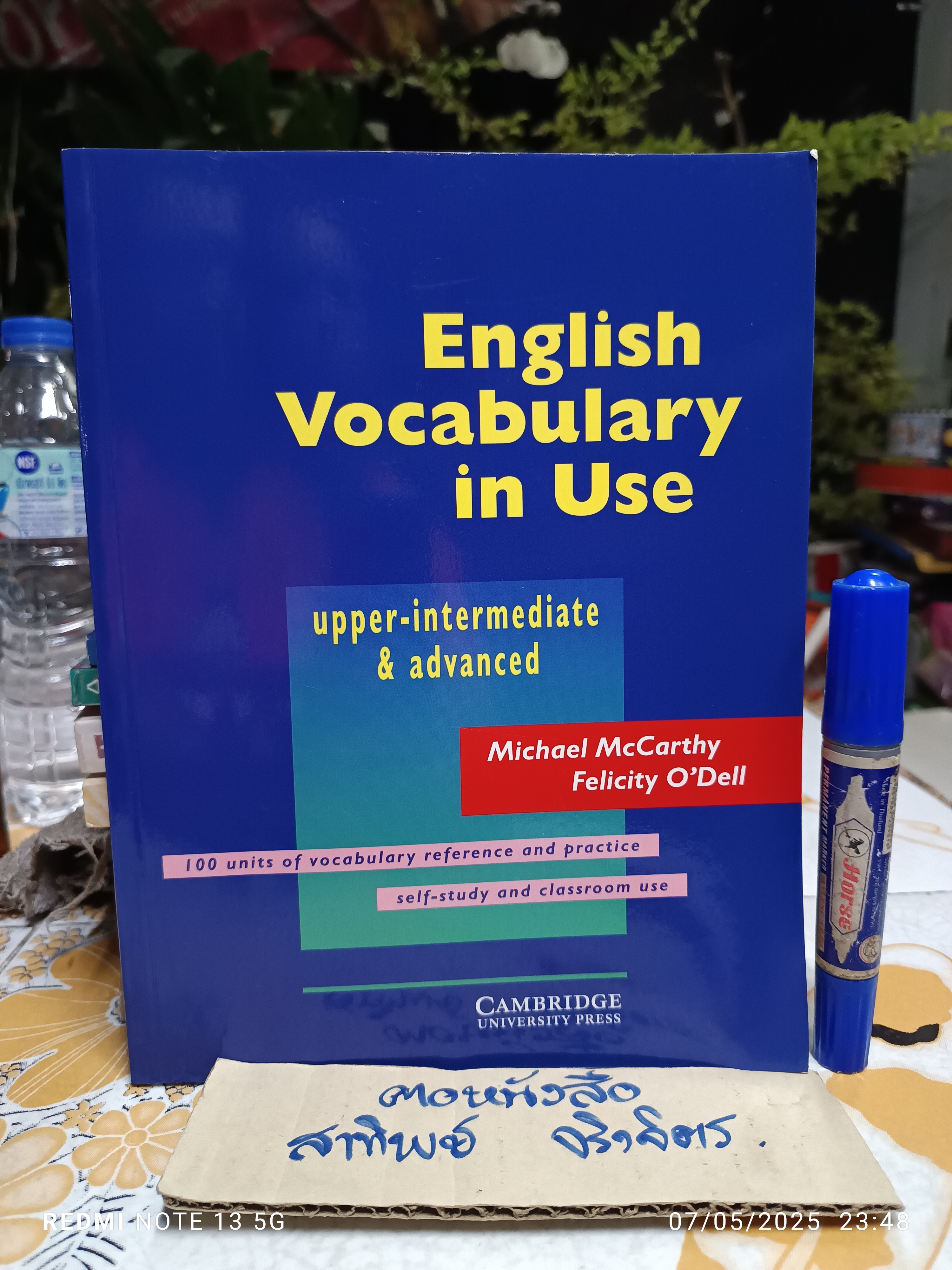 English Vocabulary in Use Upper-Intermediate Book with answers Eleven printed 2000 by McCarthy, Michael/ O'Dell, Felicity.