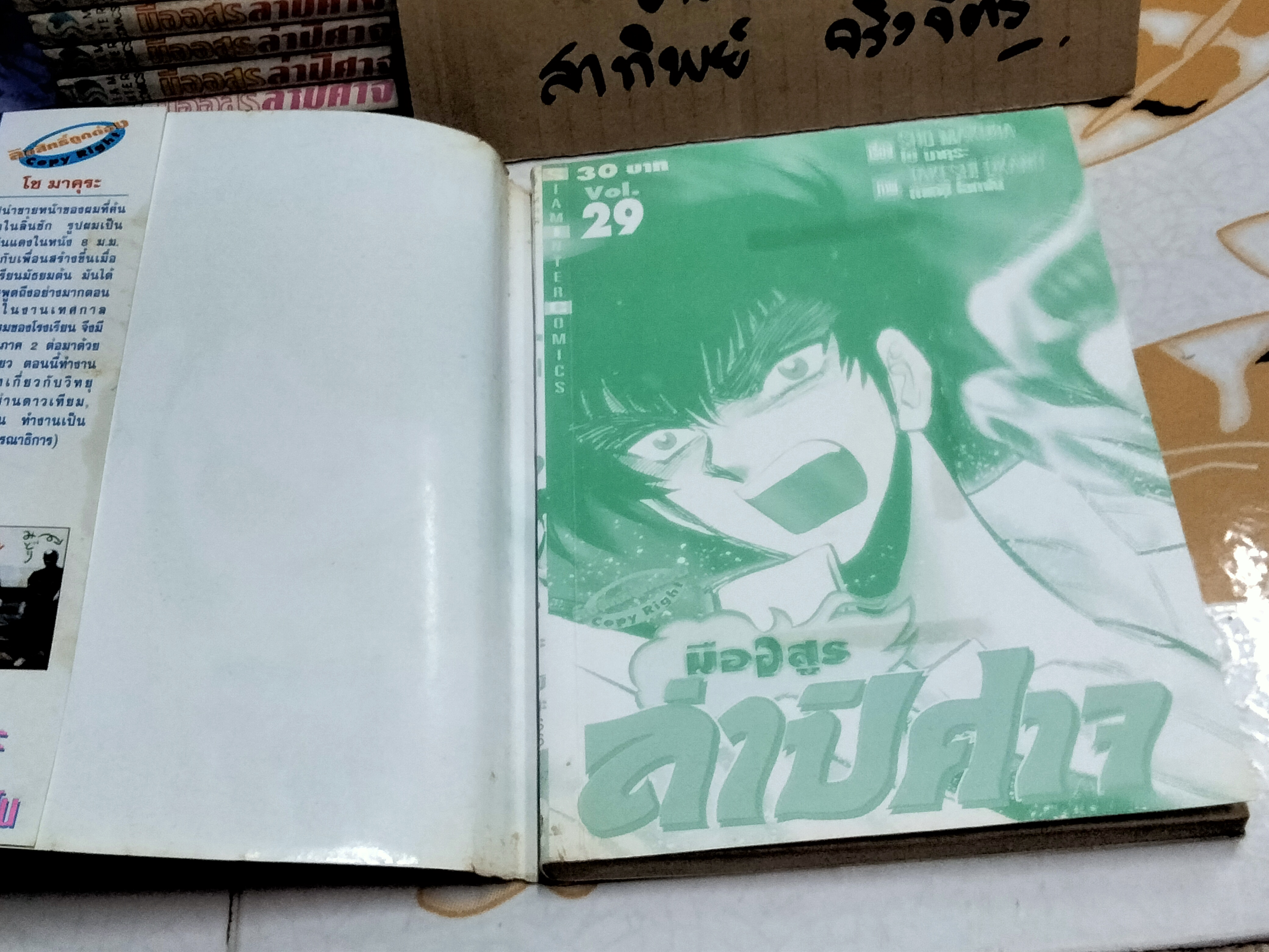 มืออสูรล่าปีศาจ (ครบชุด 31 เล่มจบ) พิมพ์ครั้งที่ 1 ทั้งชุด **สินค้าหมด**