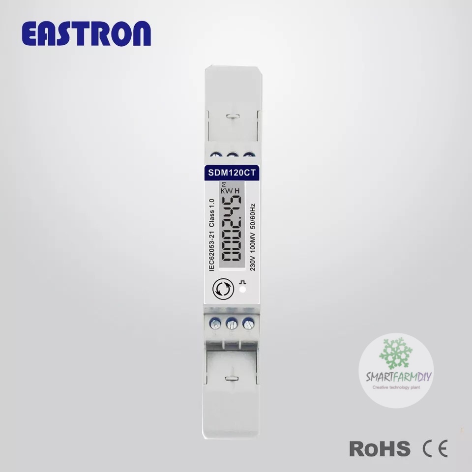 พาวเวอร์มิเตอร์ สำหรับวัดค่าพลังงาน SDM120CT