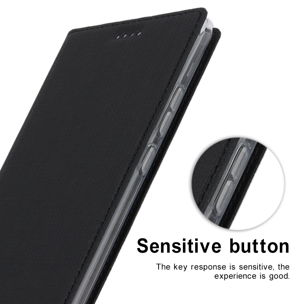 Case Xiaomi Mi Mix 3 #เคสแบบฝาพับหนัง PU Cross Texture Card Holder Leather Style Auto-absorbed คุณภาพดี