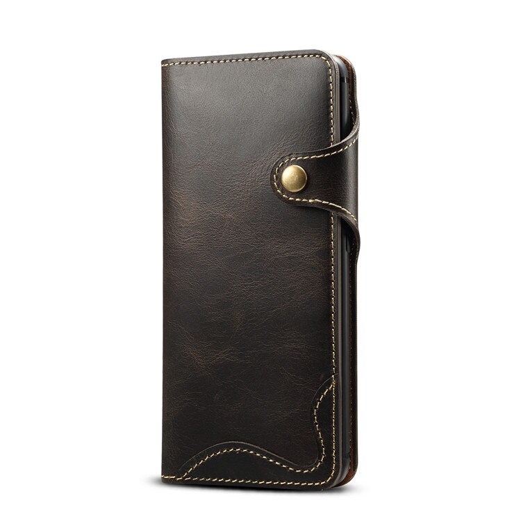 เคส Huawei Mate 20#เคสฝาพับหนังแท้พร้อมสายคล้อง Genuine Wallet Leather Phone Cover with Lanyard