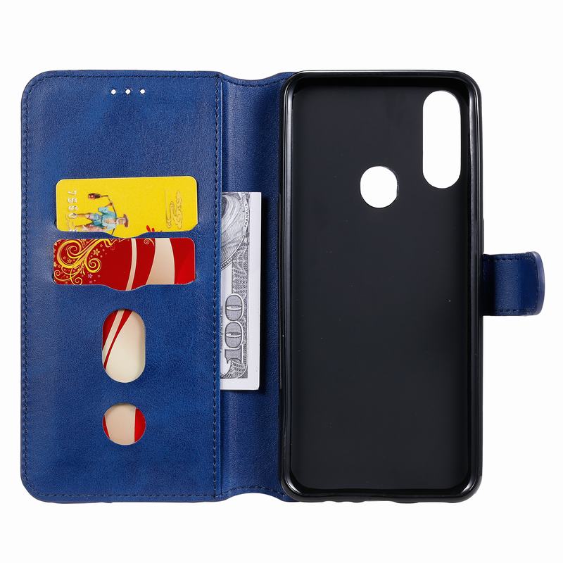 เคส OPPO A31 2020 #เคสฝาพับหนัง PU #เคสฝาพับแบบกระเป๋าสตางค์ Classic Wallet Leather Stand Phone Cover
