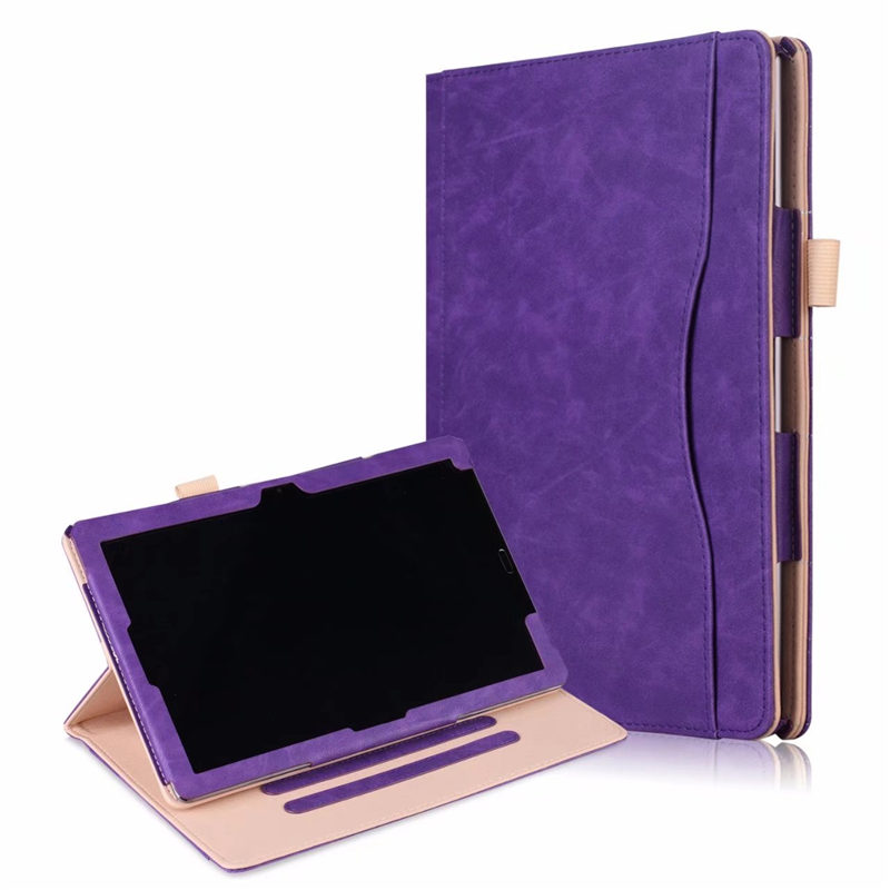 เคส Huawei MediaPad M5 Pro 10.8 นิ้ว #เคสฝาพับหนัง PU มีแถบยืดหยุ่นสวมนิ้ว Pocket Front PU Leather with Elastic Band