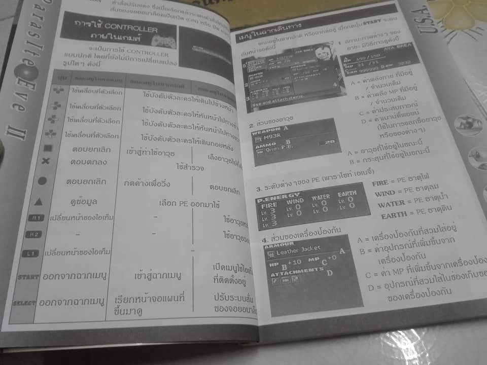 คู่มือเฉลยเกมส์ Parasite Eve II **สินค้าหมด**