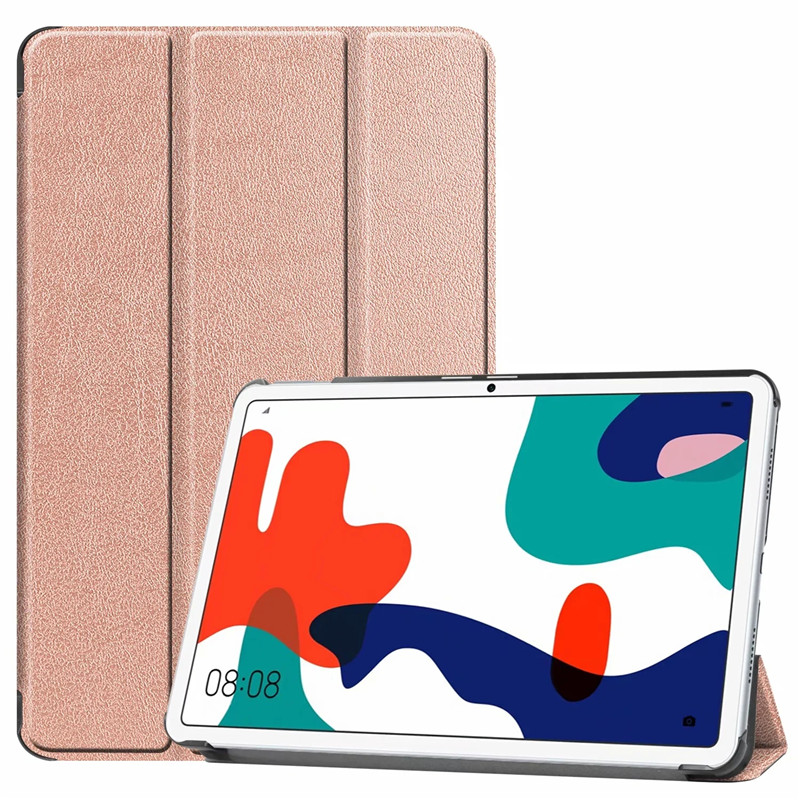 เคส Huawei MatePad 10.4 นิ้ว(2020) #เคสฝาพับหนัง PU แบบ 3 พับ Tri-fold Stand Leather Smart Tablet