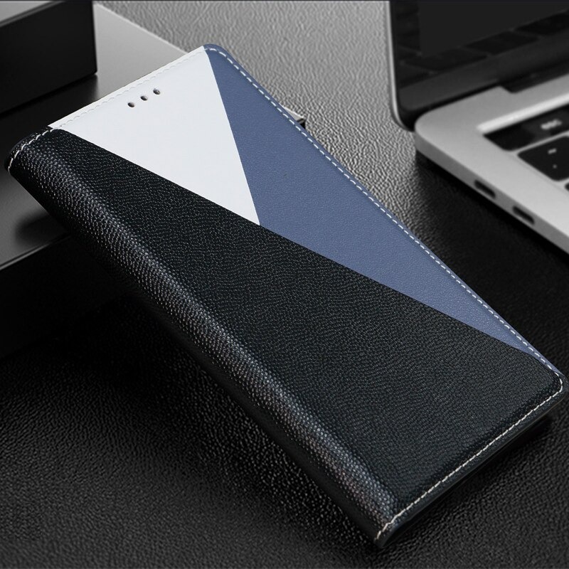 เคส Samsung Galaxy A32 4G #เคสฝาพับหนัง PU สไตล์กระเป๋าสตางค์พร้อมช่องใส่การ์ด Fashion Retro Card Slot Wallet Flip Cover PU Leather Phone Case