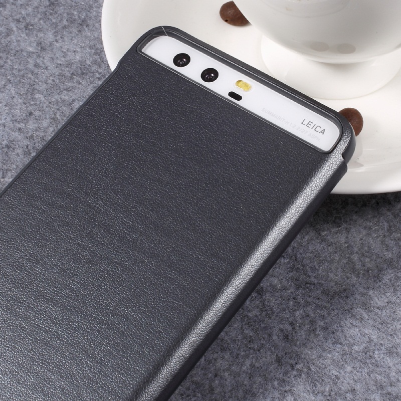 Case Huawei P10 Plus เคสฝาพับมีช่องวิว Awakening Smart Side Window Leather