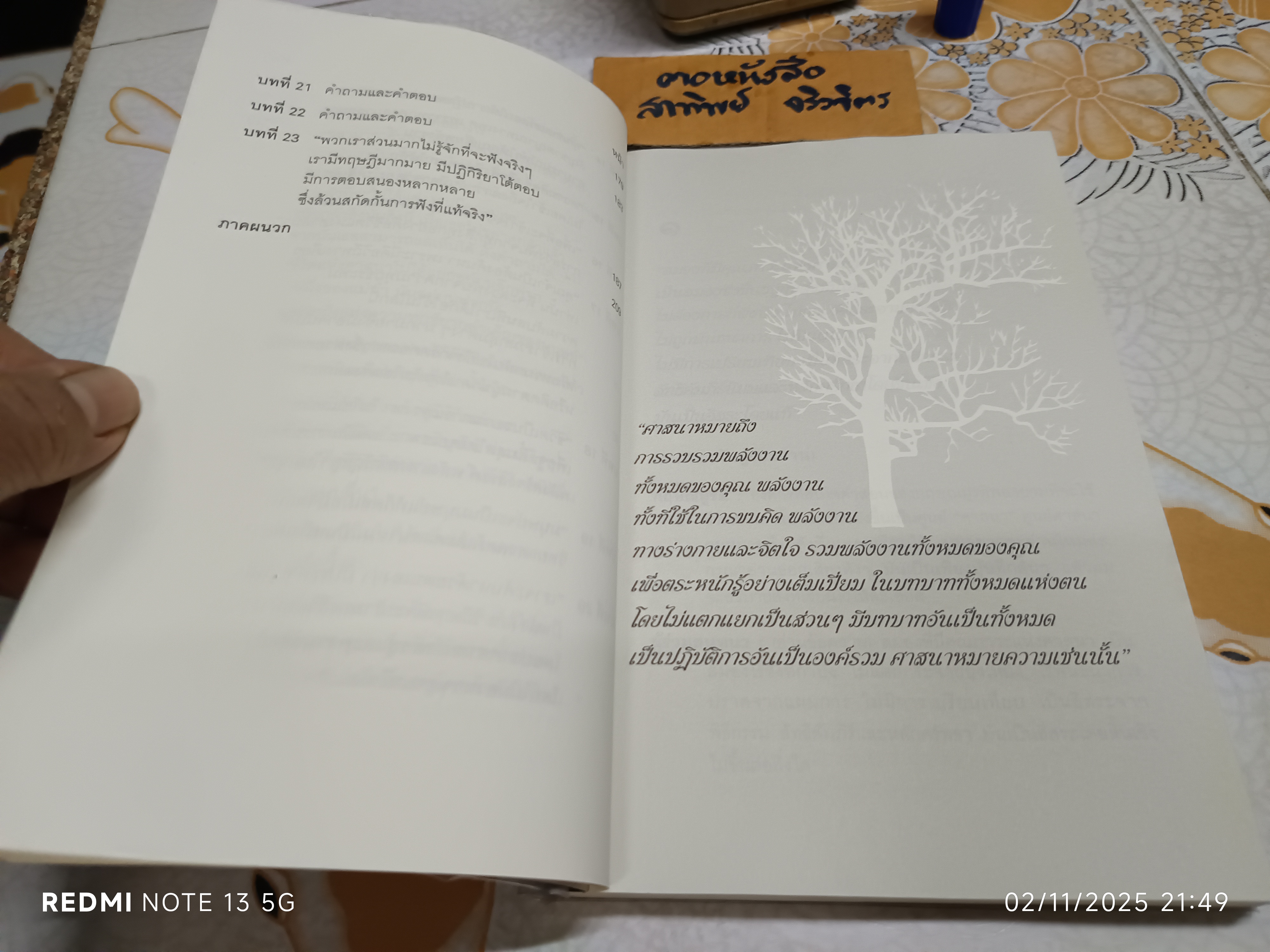 ชีวิตแห่งศาสนา แปลจากหนังสือ : The Truly Religious Life ผู้แต่ง : จ.กฤษณมูรติ J.