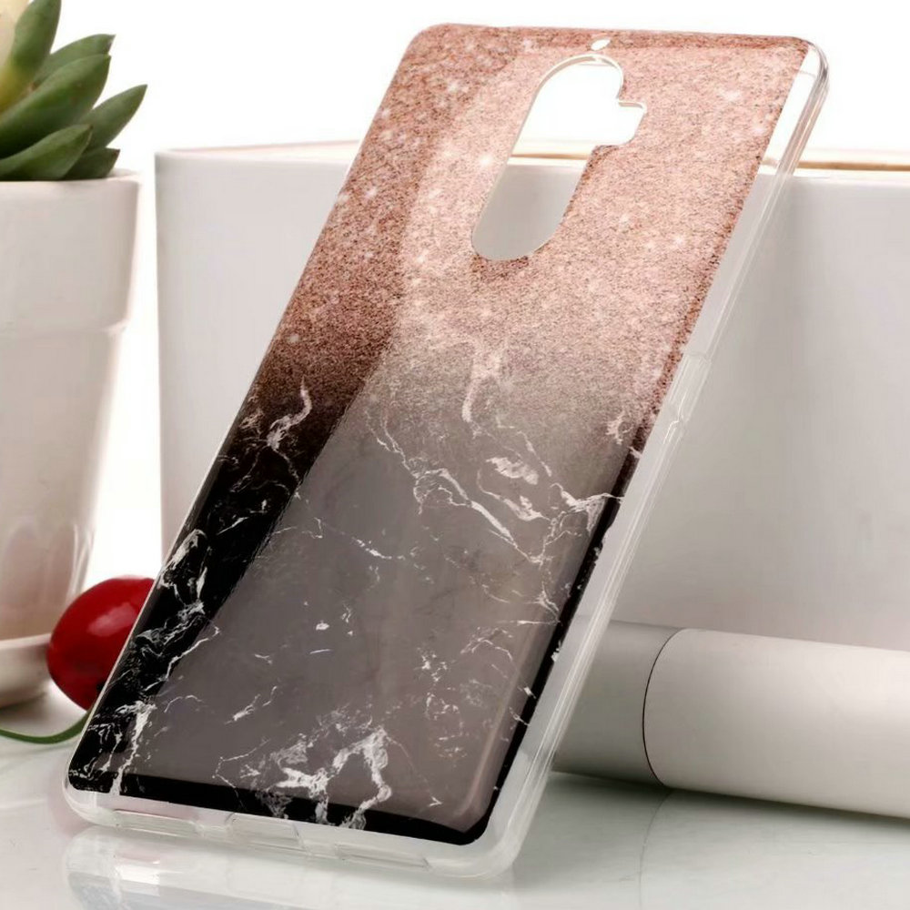 Case Lenovo K8 Note #เคสฝาหลัง TPU นิ่มพิมพ์ลายรูปแบบลายหินอ่อน