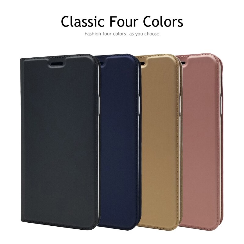 Case Redmi Note 9 Pro/Redmi Note 9S #เคสแบบฝาพับหนัง PU Magnetic Adsorption Stand Leather Card Holder