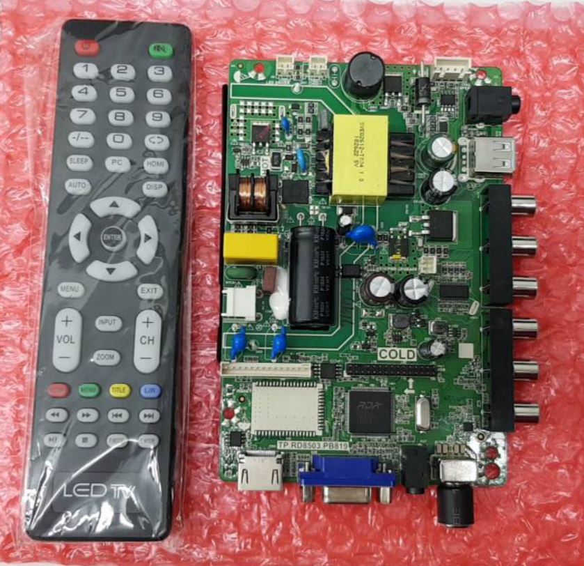 บอร์ด Universal TP.RD8503.PB819 บอร์ด+รีโมท เมนูภาษาไทย