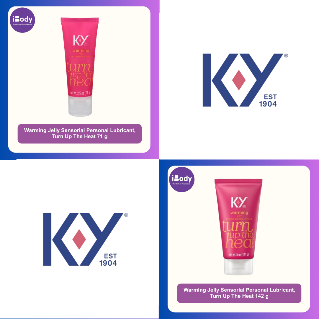เค-วาย สารหล่อลื่น เจลเควาย Warming Jelly Sensorial Personal Lubricant, Turn Up The Heat 71 or 142 g (K-Y®)