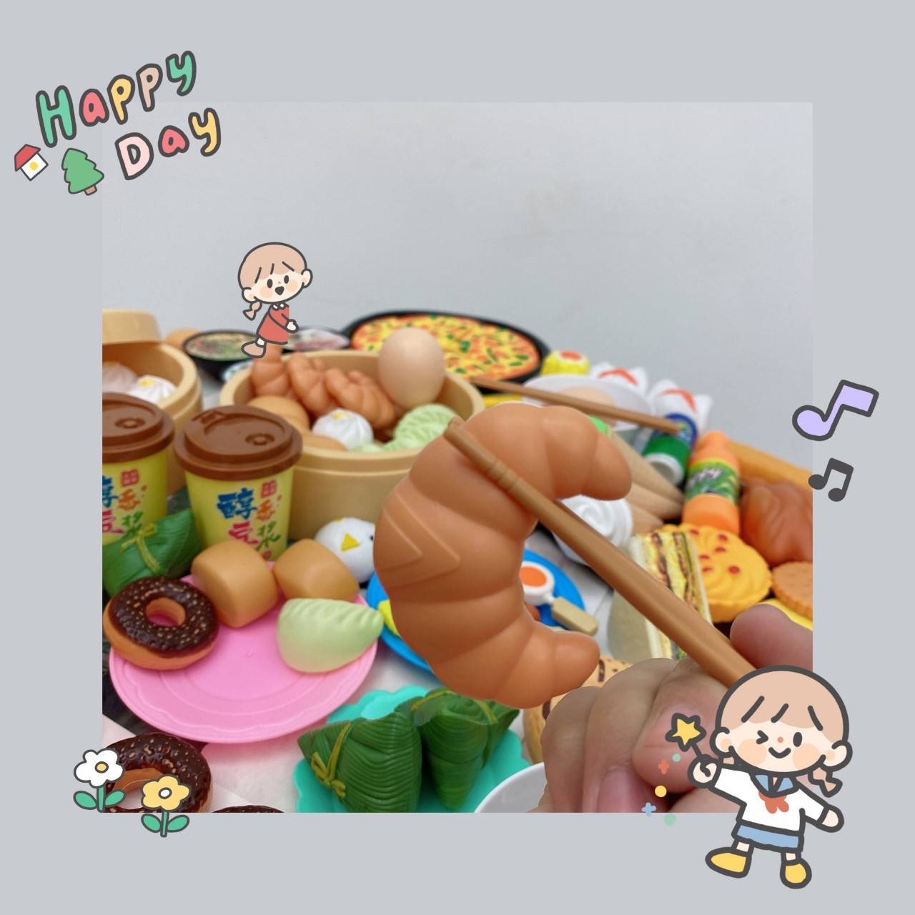 ของเล่นเด็ก ชุดอาหารเช้าติ่มซำ