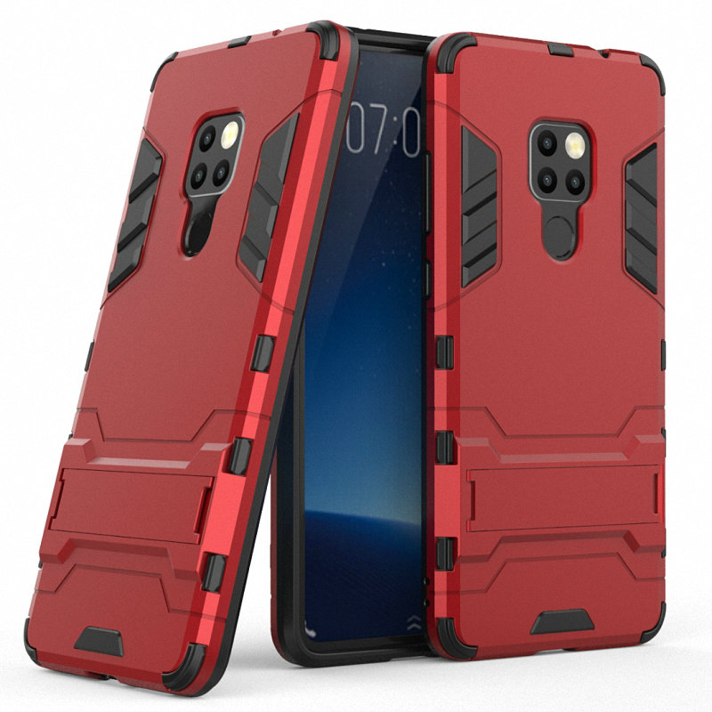 Case Huawei Mate 20 #เคสฝาหลังพลาสติก ไฮบริด TPU + Kickstand (สินค้าพร้อมส่ง)