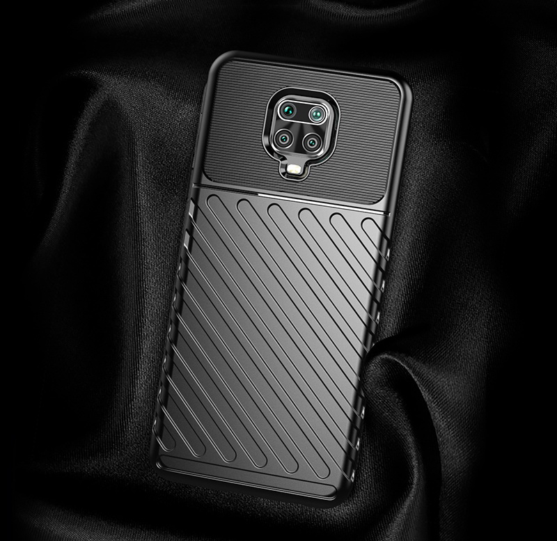 เคส Redmi Note 9 Pro/Redmi Note 9S #เคสฝาหลัง TPU อ่อน Thunder Series Twill Texture Soft TPU