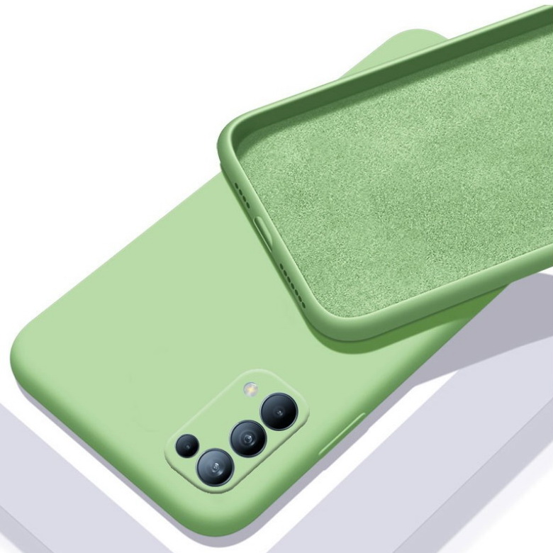 Case OPPO Reno 5 Pro 5G #เคสฝาหลังซิลิโคนนิ่ม Liquid Silicone Back Case