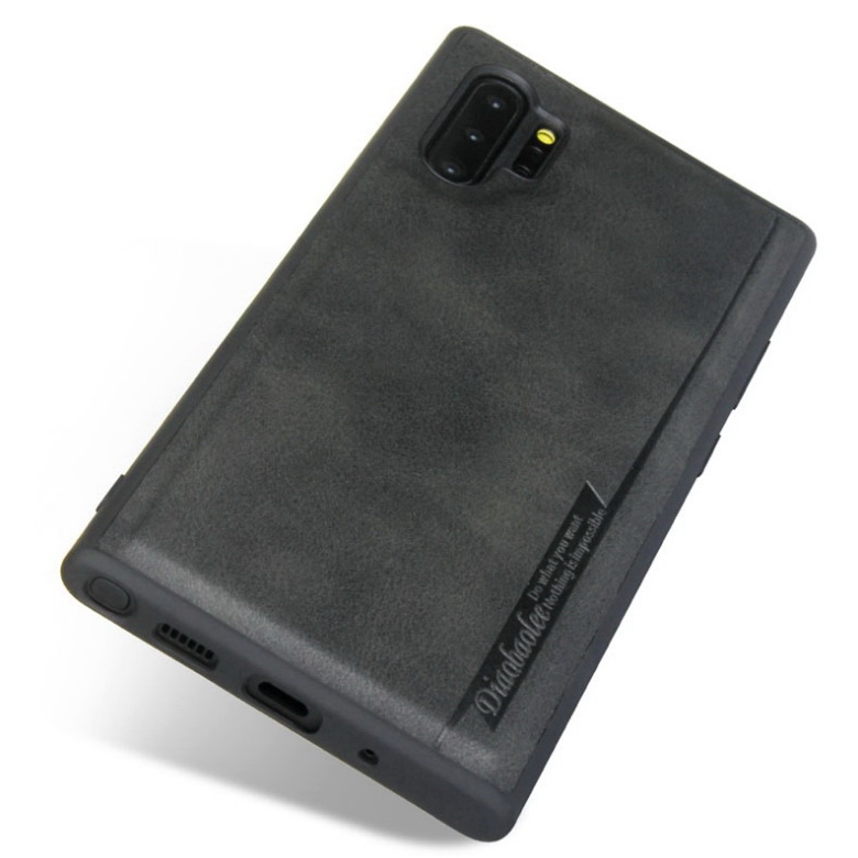 เคส Samsung Galaxy Note 10+ #เคสแบบฝาหลังผิวเคลือบ PU Leather Coated TPU