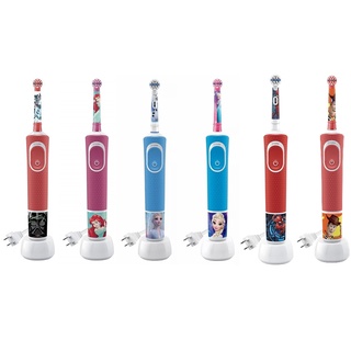 (Oral-B®) Kids Electric Toothbrush for Kids 3+ แปรงสีฟันไฟฟ้า สำหรับเด็ก ออรัลบี อายุ 3 ปีขึ้นไป แถมอะแดปเตอร์