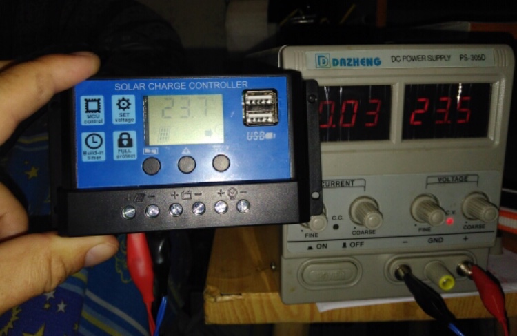 Solar Charge Controller PWM BLUE30A