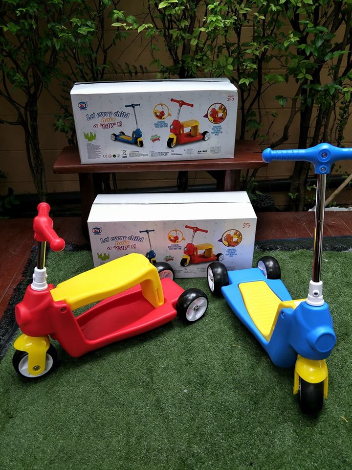 รถขาไถเปลี่ยนเป็นสกู๊ตเตอร์ได้