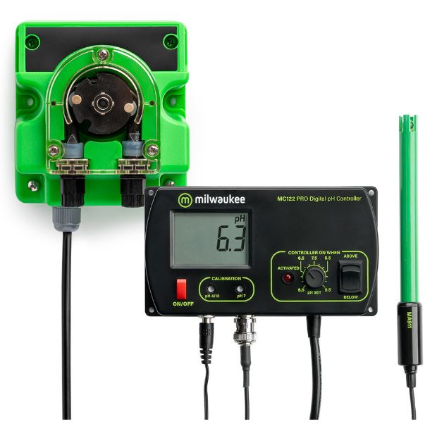 ปั้มผสมวัดค่า Milwaukee MC720 PRO pH Controller and Pump Kit
