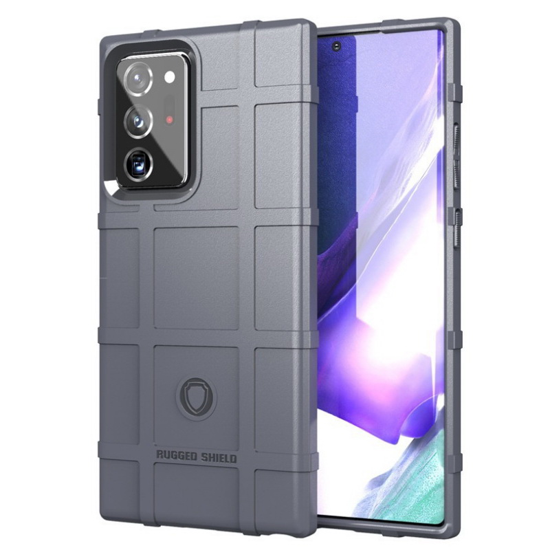 เคส Samsung Galaxy Note 20 Ultra / Note 20 Ultra 5G #เคสฝาหลัง Rugged Shield Series Soft Silicone Shock Absorption Matte กันกระแทก
