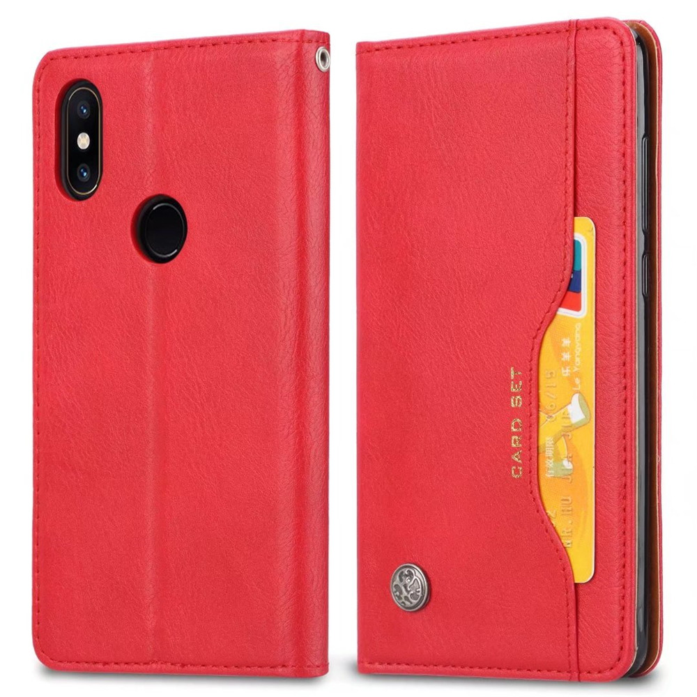 เคส Xiaomi Mi Mix 2s #เคสฝาพับแบบกระเป๋าสตางค์หนัง PU มีช่องเสียบบัตรคุณภาพดี