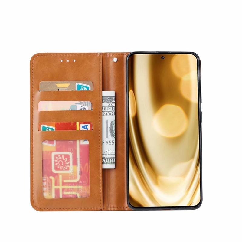 เคส Samsung Galaxy Note 10 lite #เคสฝาพับแบบกระเป๋าสตางค์หนัง PU มีช่องเสียบบัตรคุณภาพดี