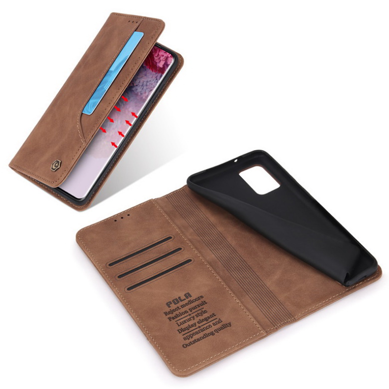 เคส Samsung Galaxy S20 FE/S20 FE 5Gหนัง PU #เคสฝาพับสไตล์กระเป๋าสตางค์พร้อมช่องใส่การ์ด Luxury Flip Stand Card Phone Leather Wallet Cover Casing