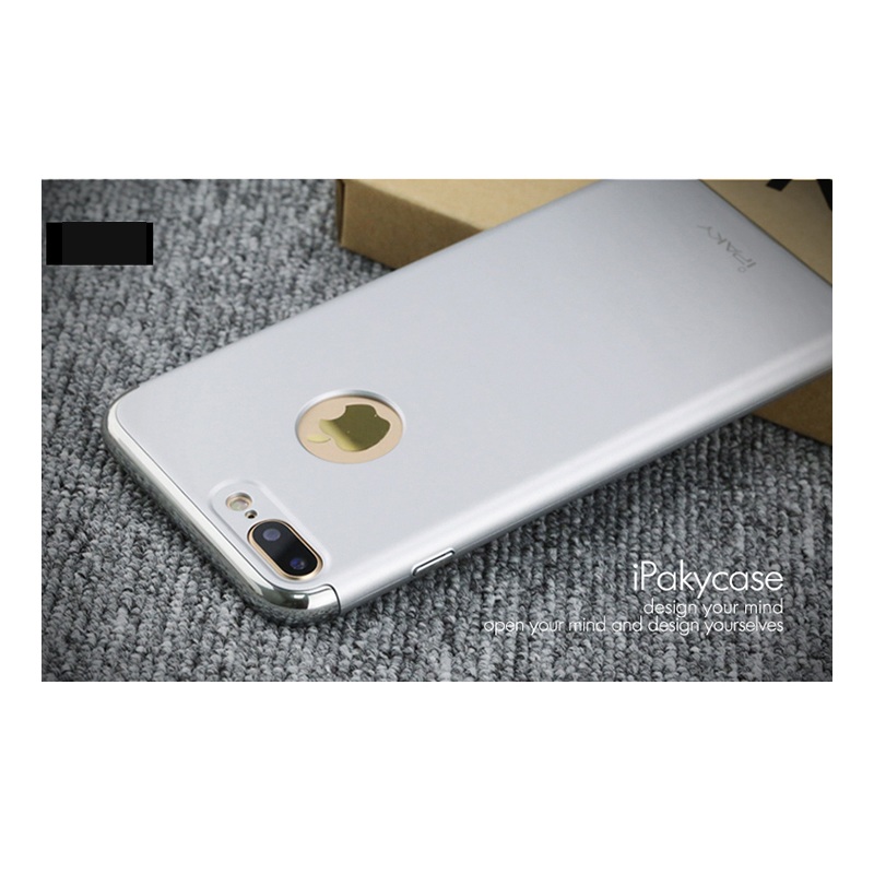 เคสiphone 7 plus / 8 plus เคสฝาหลัง IPAKY 3-in-1 ชุบแข็ง Electroplating Hard PC Case