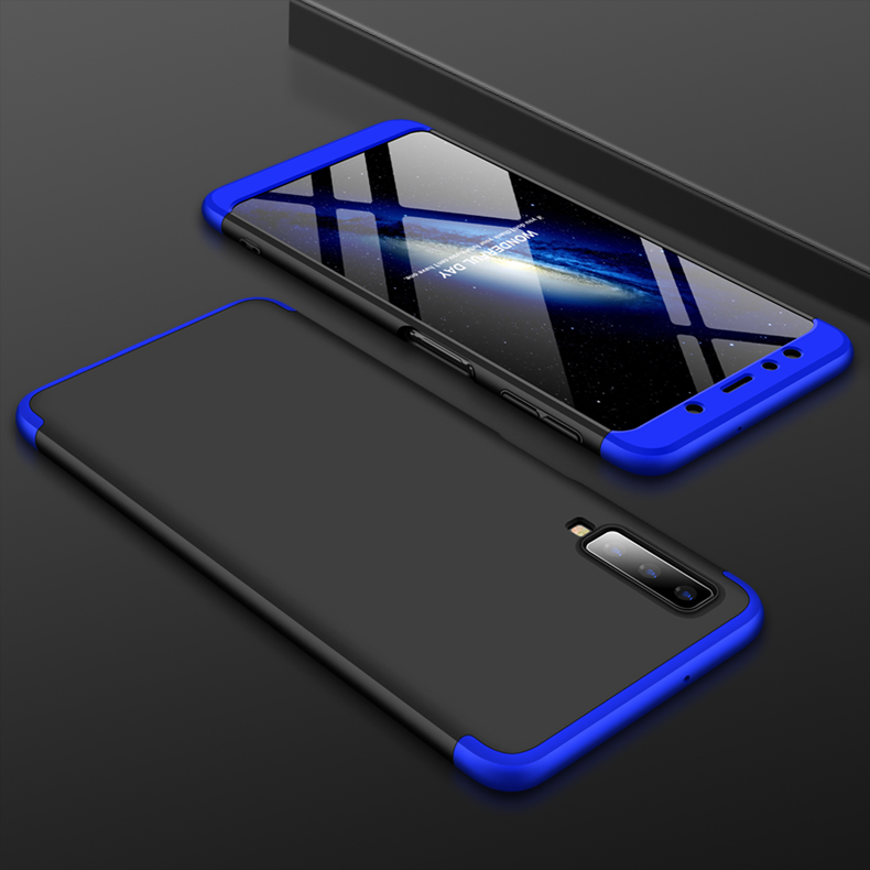 Case Samsung Galaxy A7 (2018) #เคสฝาหลังพลาสติกแข็ง GKK Detachable All-wrapped Matte แยกชิ้นได้