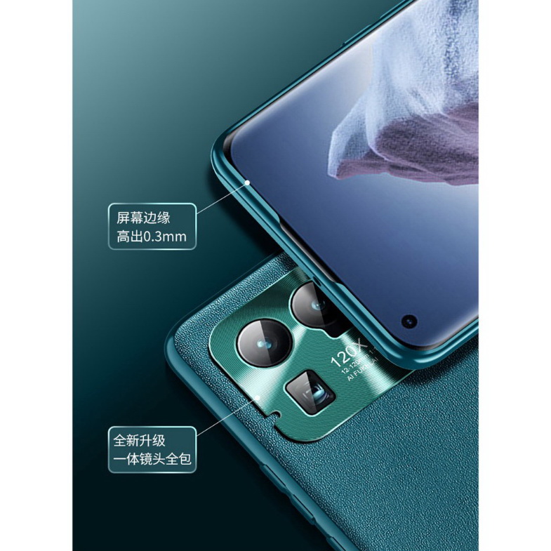 เคส Xiaomi Mi 11 Ultra #เคสแบบฝาหลัง TPU เคลือบหนัง PU Leather Cases Soft Matte Shockproof